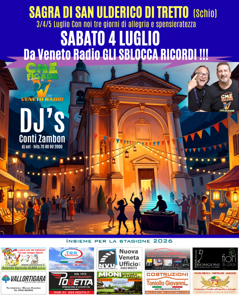 Sagra a San Ulderico 2026