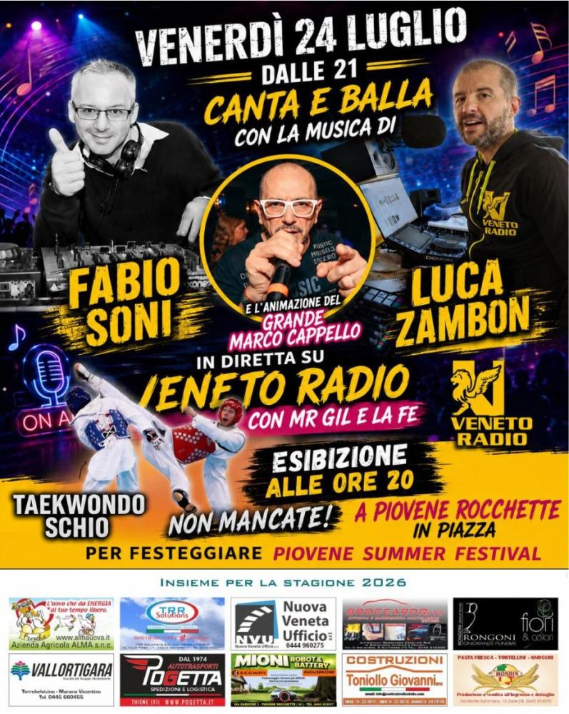 Piovene Summer Festival